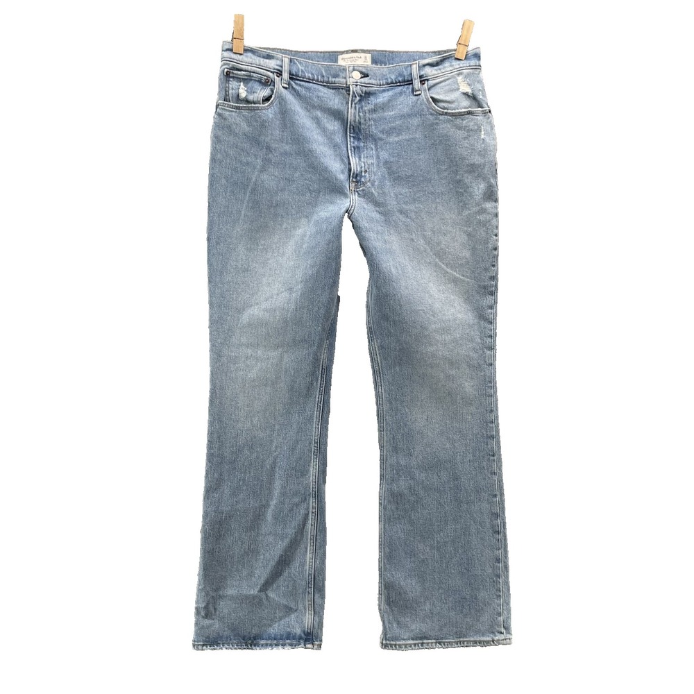 Abercrombie & Fitch Vintage 70s Flare Jeans Women's 16 Western Y2k Cowgirl Rodeo